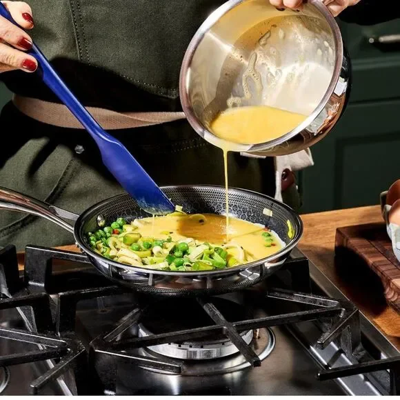 Hybrid Fry Pan with Lid, 8